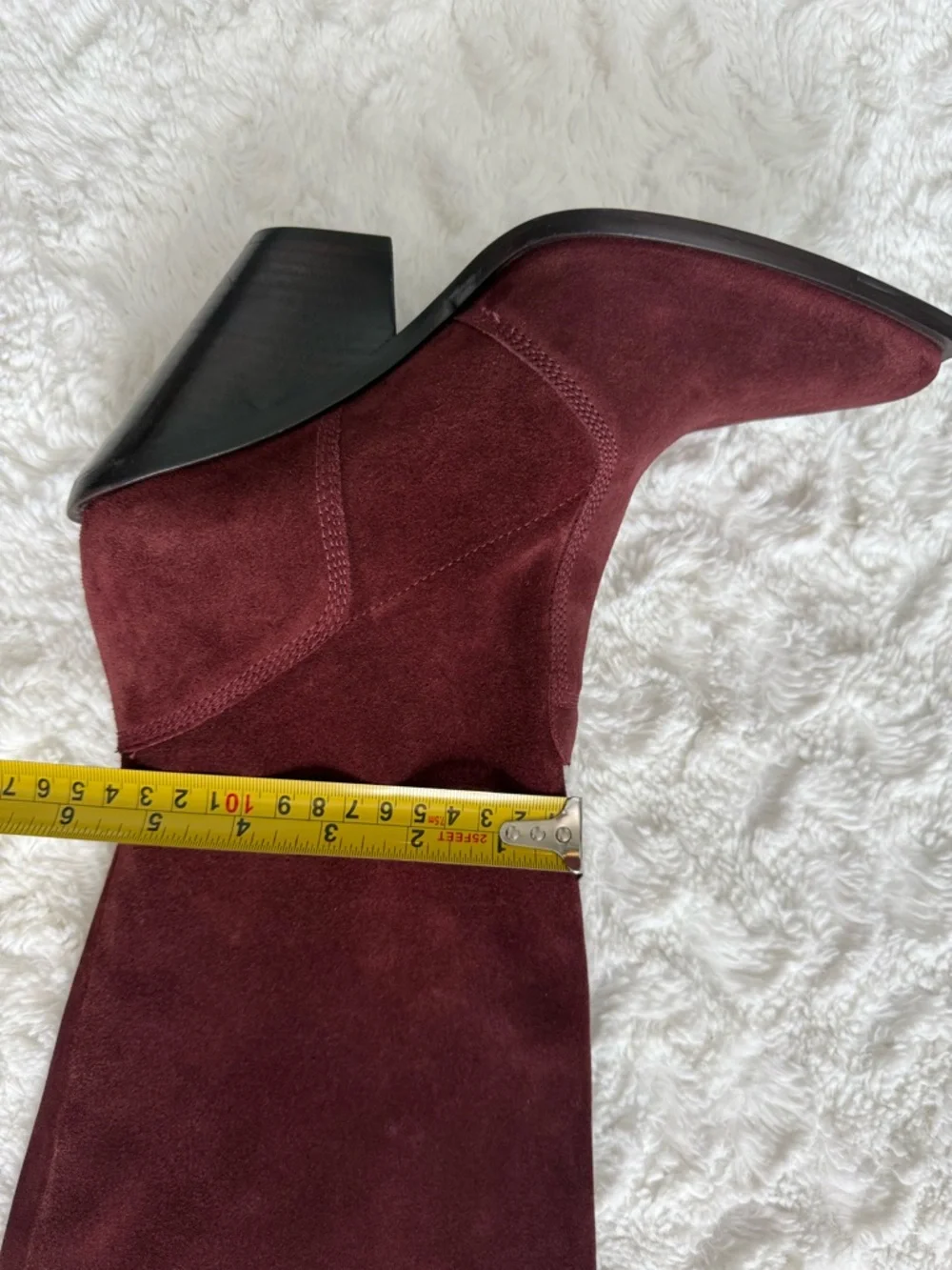 NEW Free People Triple Crown Espresso Suede Western Over The Knee Boots